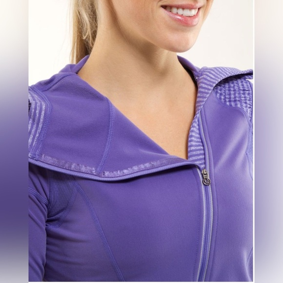 Lululemon Run: For It Pullover Hoodie – Persian Purple – Size 2 - Picture 2 of 6